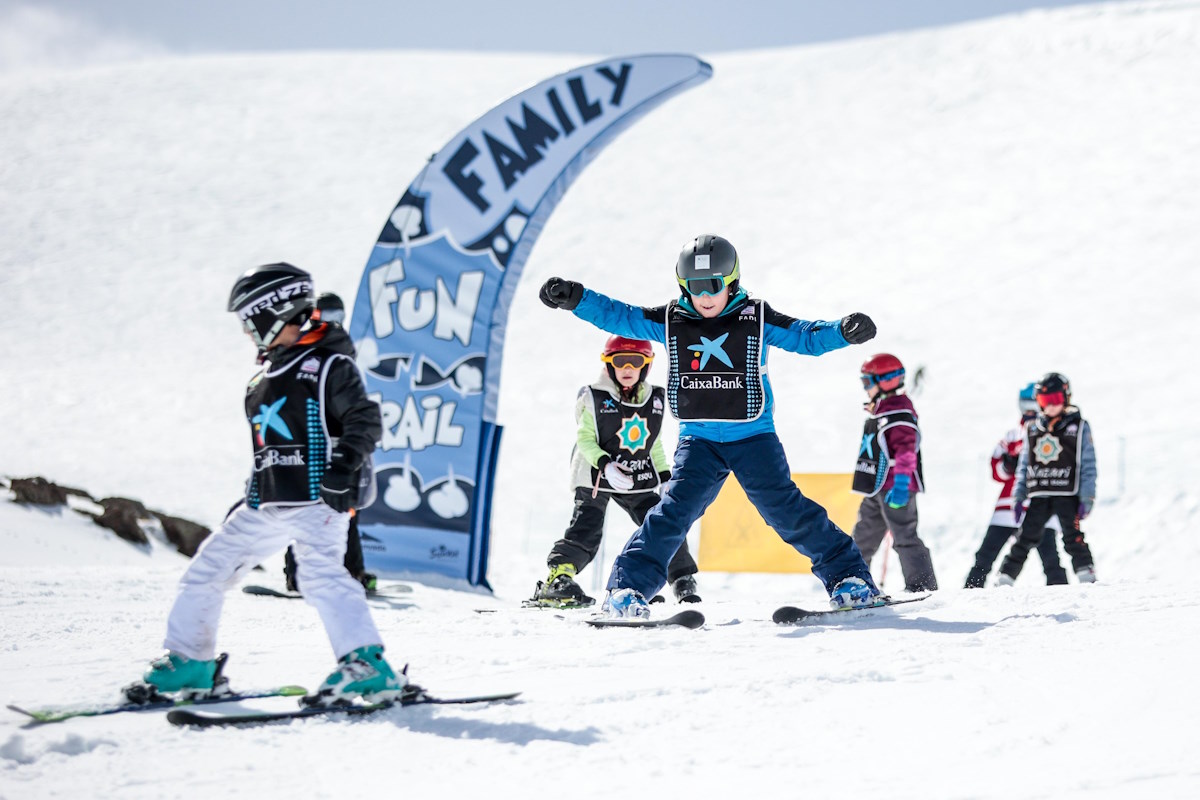 Sierra Nevada estrena las nuevas pistas temáticas e interactivas para niños