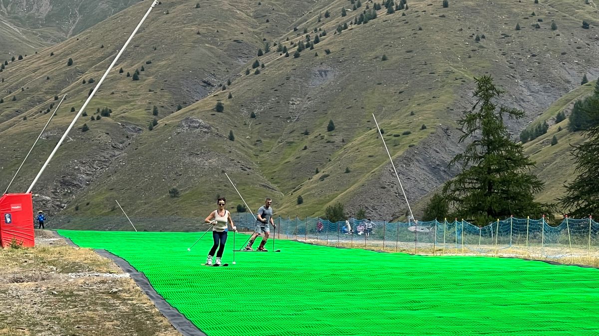 En peligro la pista de plástico reciclado para que Artouste pueda tener esquì en verano