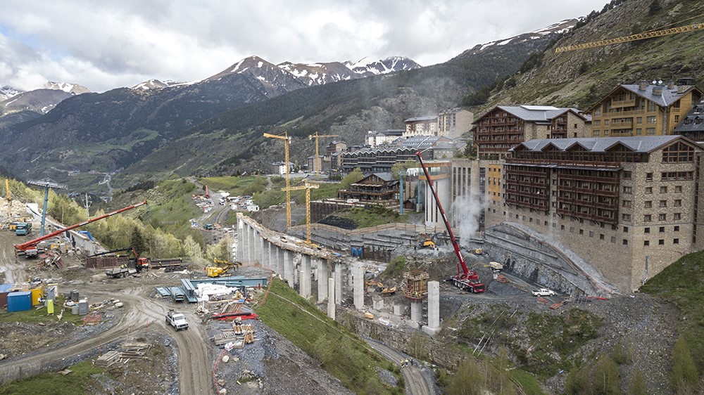 El Tribunal Superior andorrano rechaza paralizar las obras de la plataforma de Soldeu