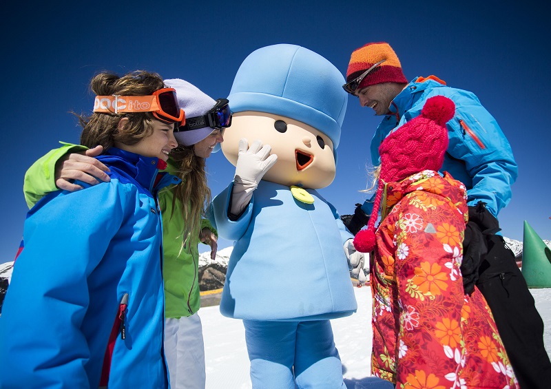 Familias y amigos fieles, centro de la campaña de promoción de Vallnord