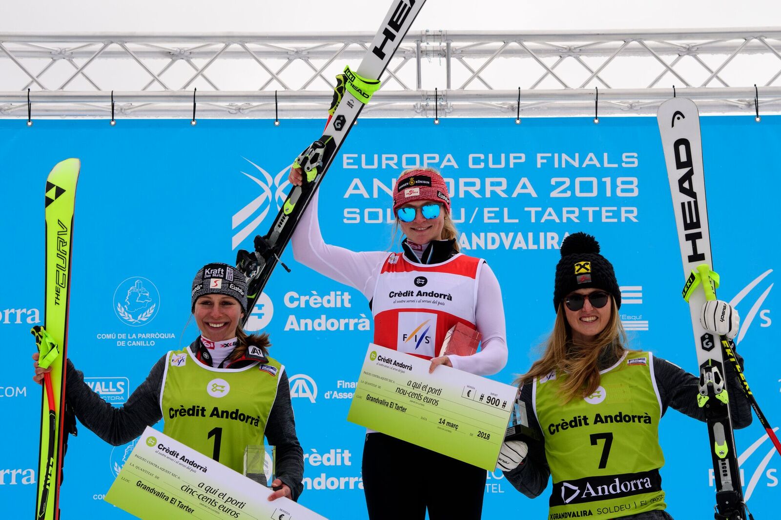 Victoria y título para la austriaca Ariane Raedle en el Descenso de Grandvalira