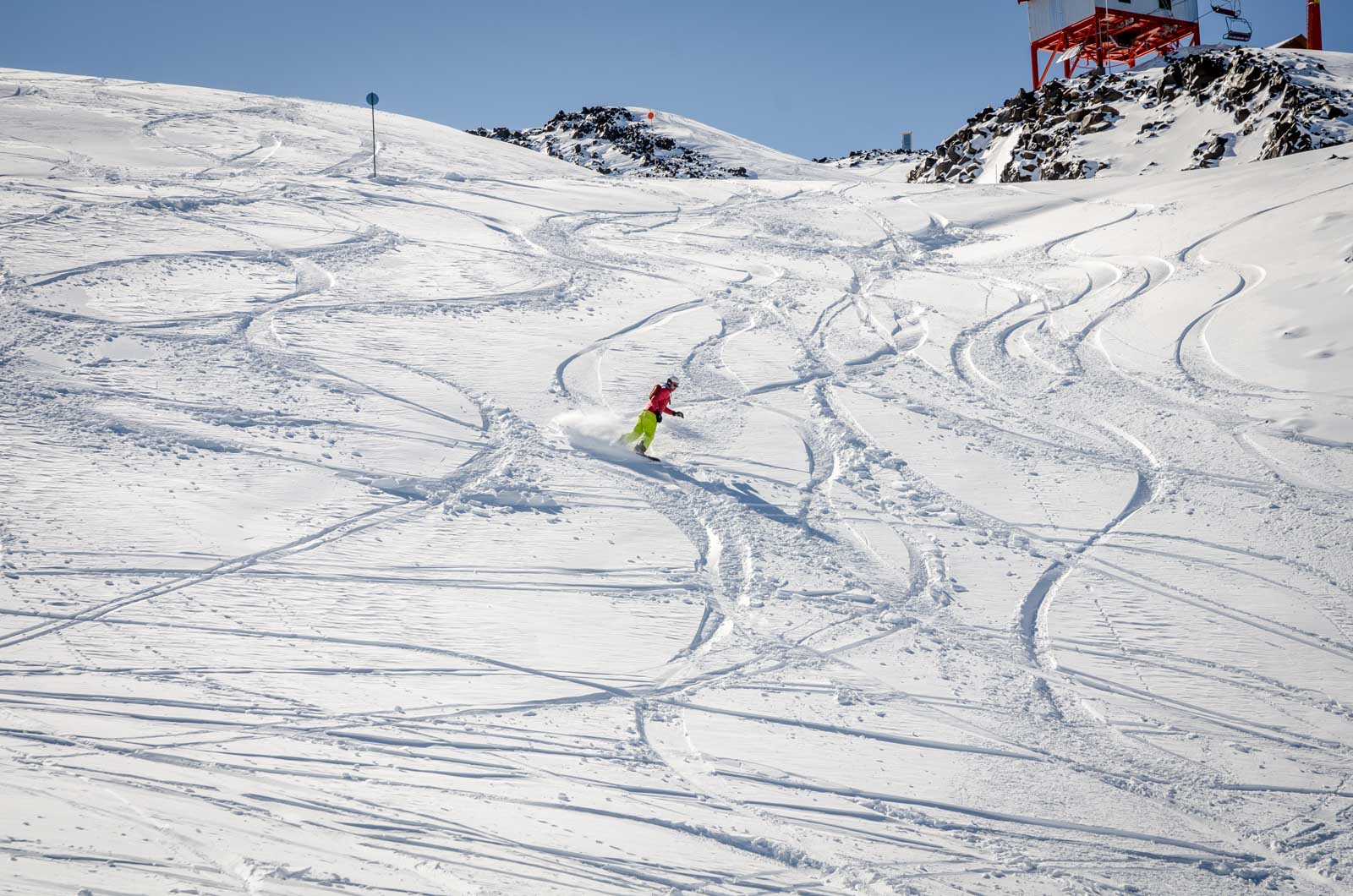 zona freeride nevados