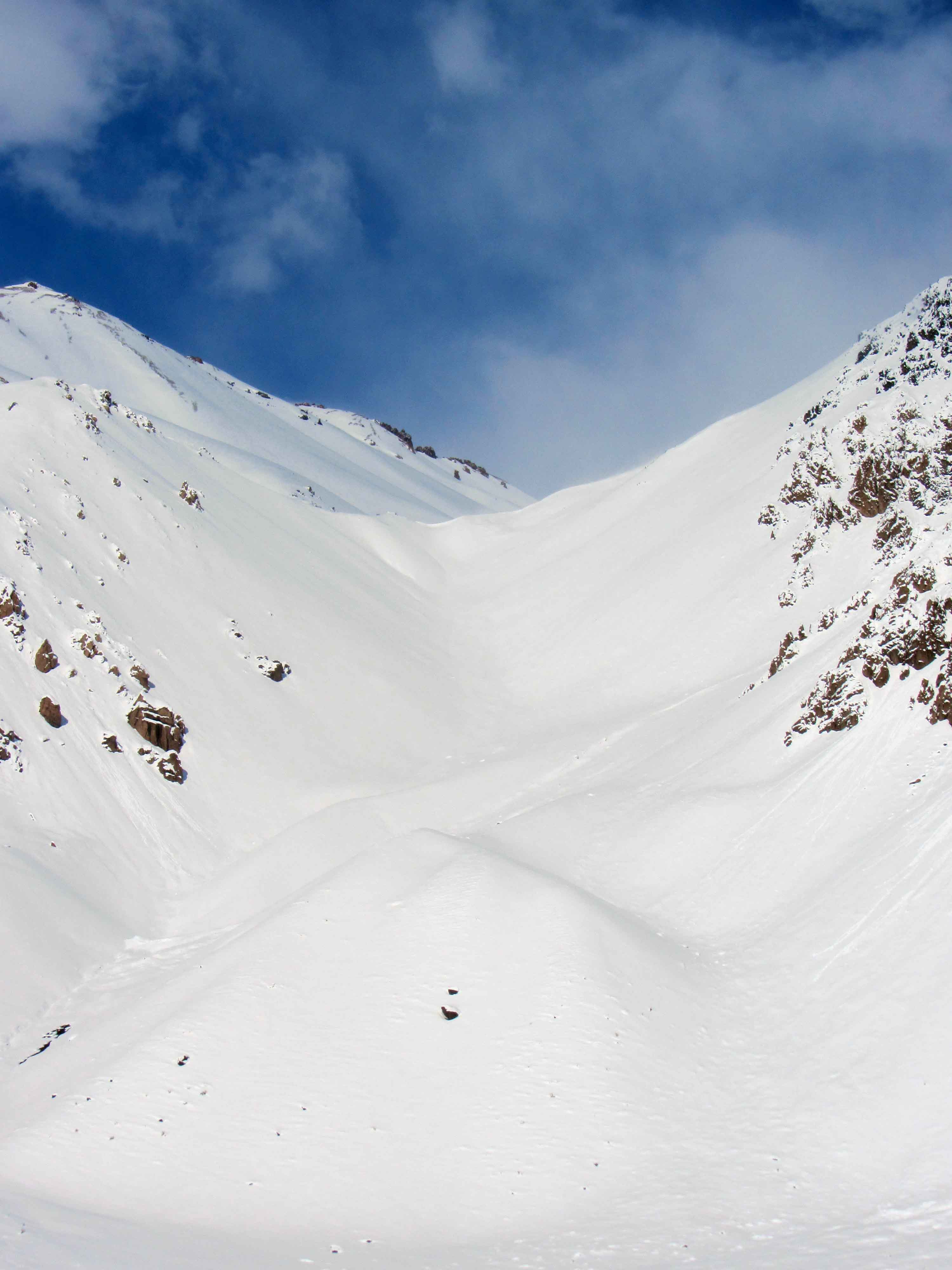 nieve en penitentes