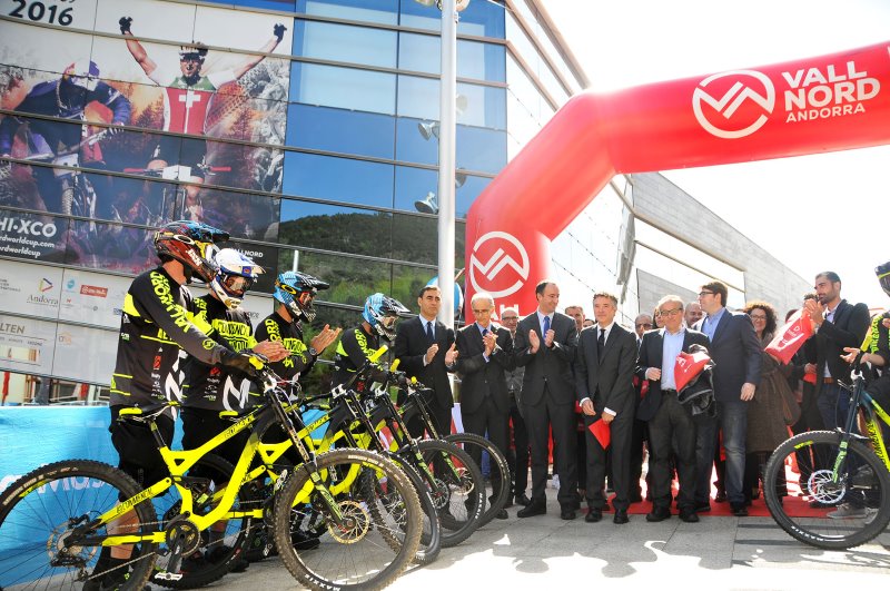 100 días para la Copa del Mundo MTB 2016 en el Vallnord Bike Park La Massana