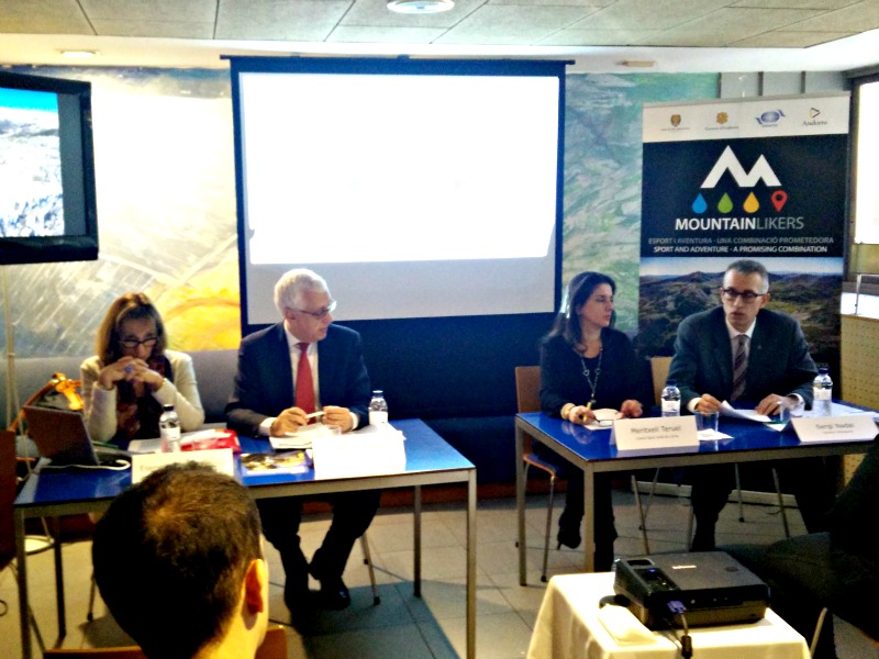 Presentación en Barcelona del IX Congreso Mundial de Turismo de Nieve y Montaña