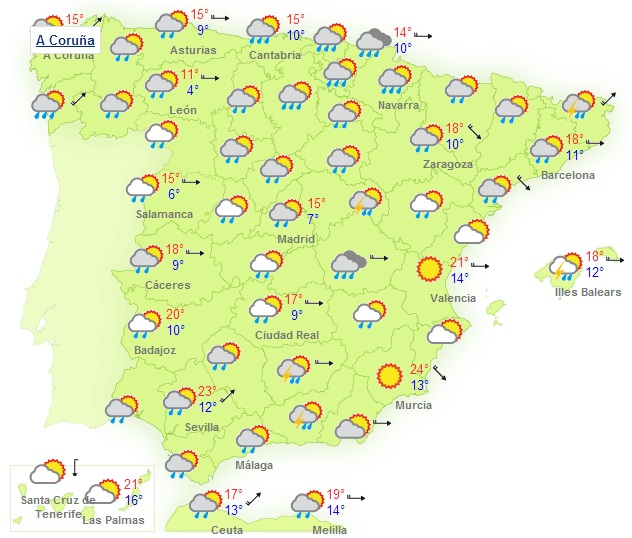 Que tiempo hará en semana santa, todas las claves!