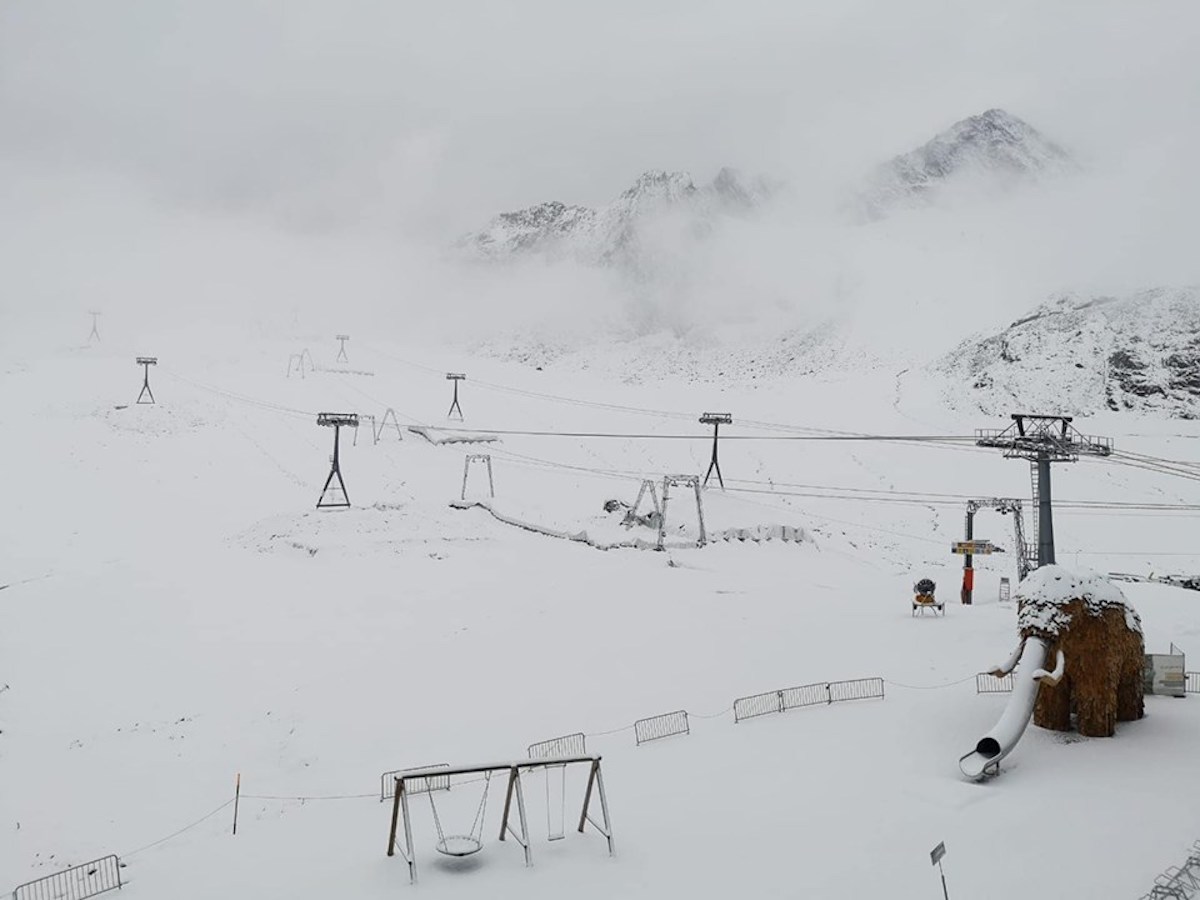 Primeras nevadas y bajas temperaturas en los Alpes y pueden continuar unos días más