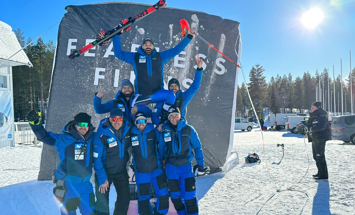 Histórico primer triunfo de Quim Salarich en Copa de Europa en el  SL de Levi, Finlandia