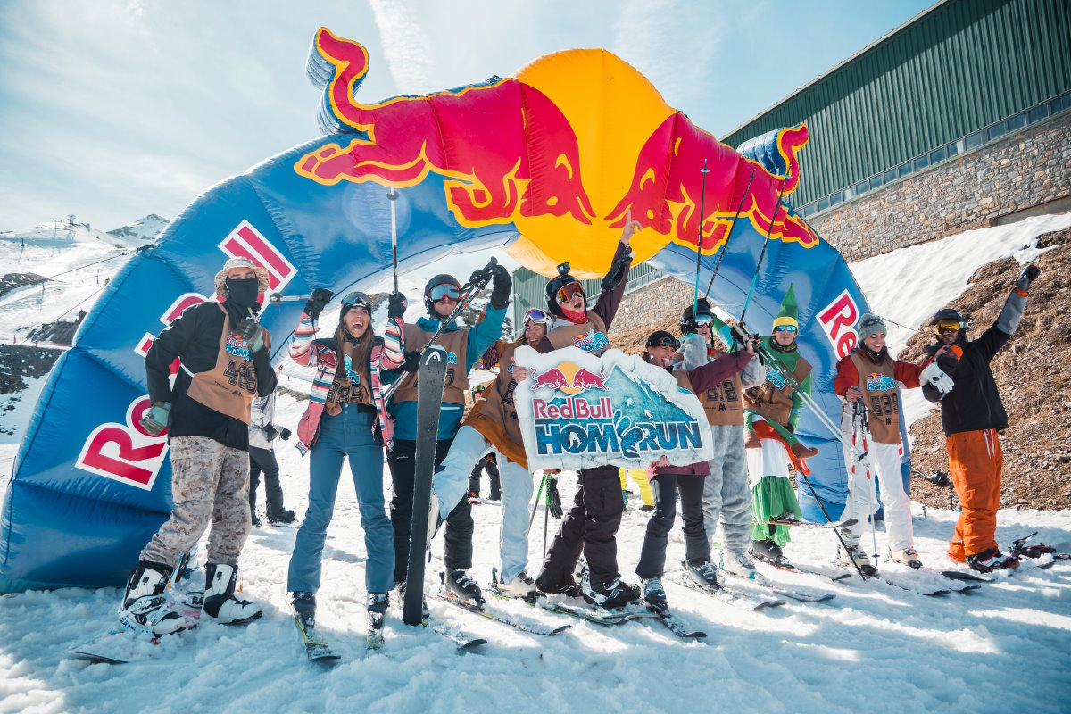 Red Bull Home Run, la carrera más loca de la nieve, aterrizará el 25 de marzo en Pal Arinsal