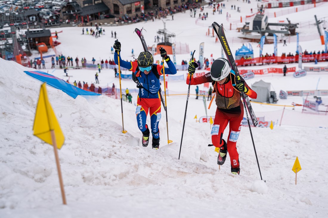 Suiza y Francia se adjudican la prueba de relevos de los Campeonatos de Europa de Skimo Boí Taüll 2022