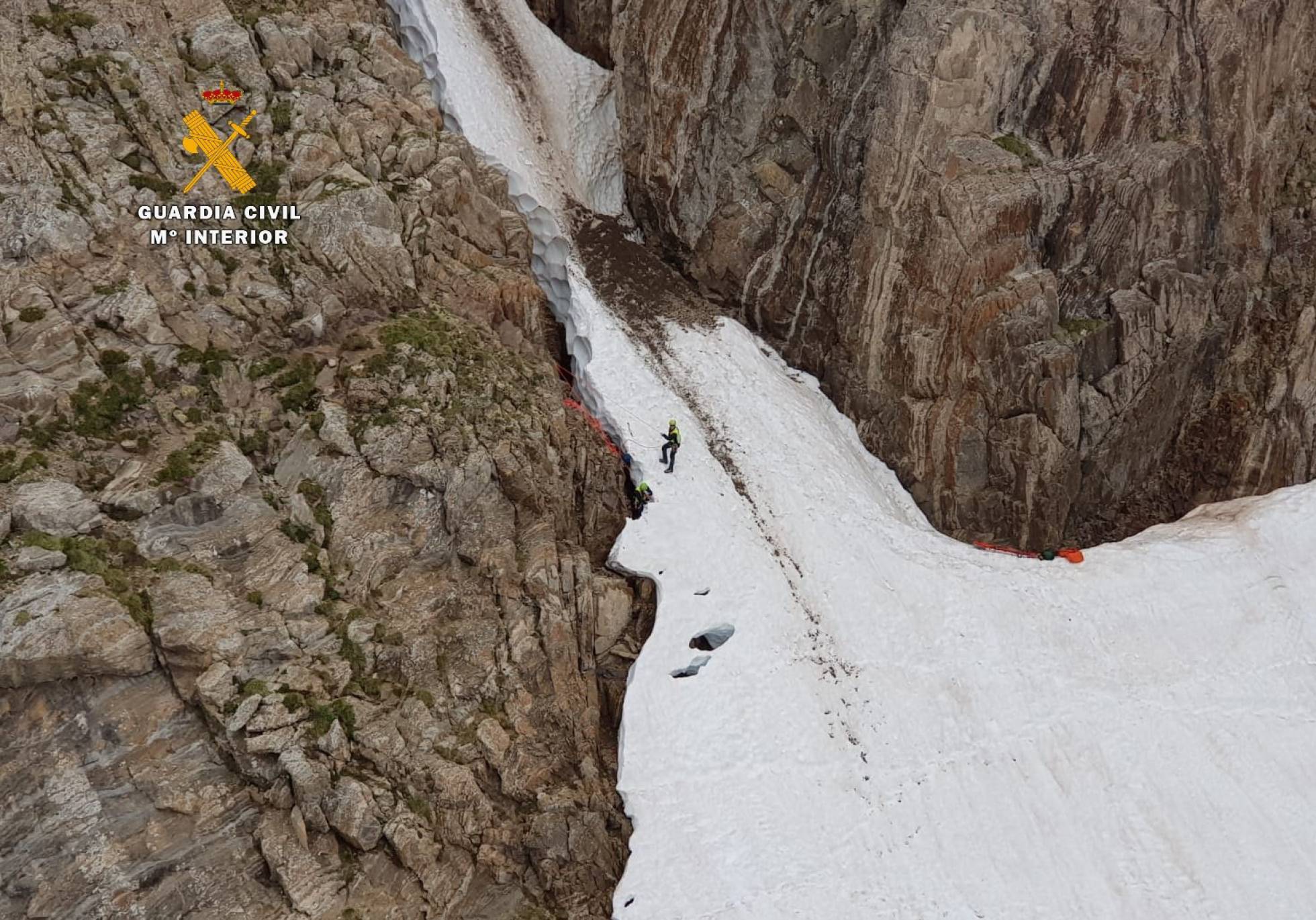 Los rescates en la montaña aumentaron un 17,5% en Aragón durante el 2018