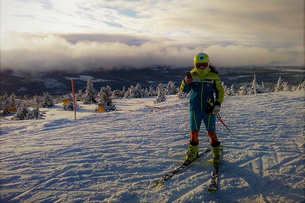 El equipo RFEDI femenino en la FISRace de Funäsdalen (Suecia)