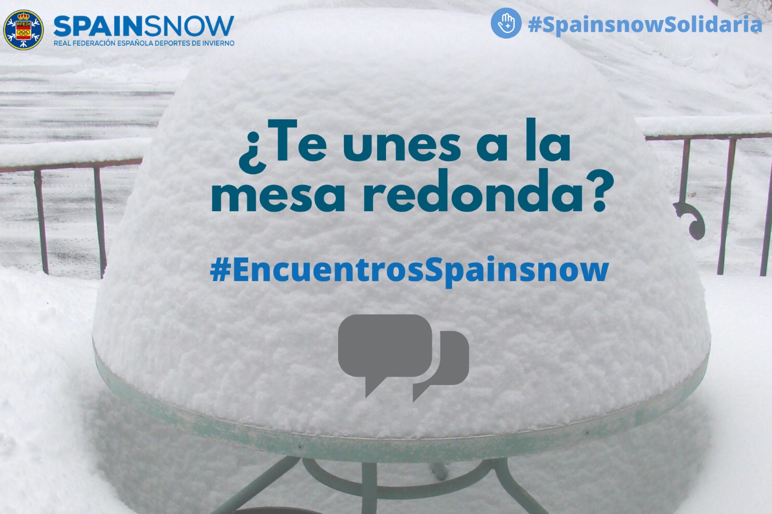 La RFEDI inicia los #EncuentrosSpainsnow para dar impulso a #SpainsnowSolidaria