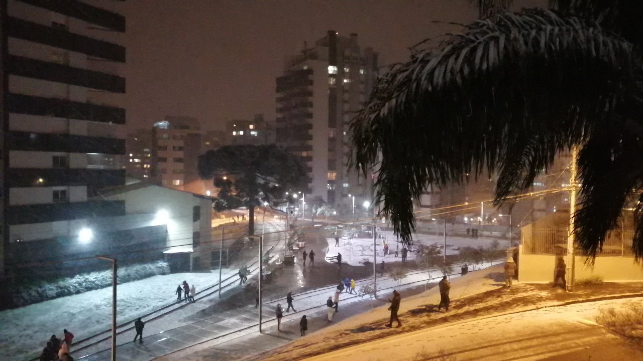 Caxias do Sul, en Rio Grande del Sur, Brasil. (Foto: Estación bcp Meteorología) 