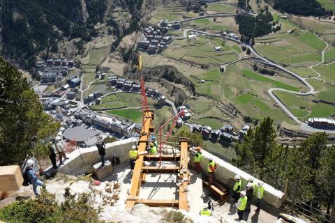 El nuevo y espectacular mirador del Roc del Quer de Canillo abre puertas este sábado