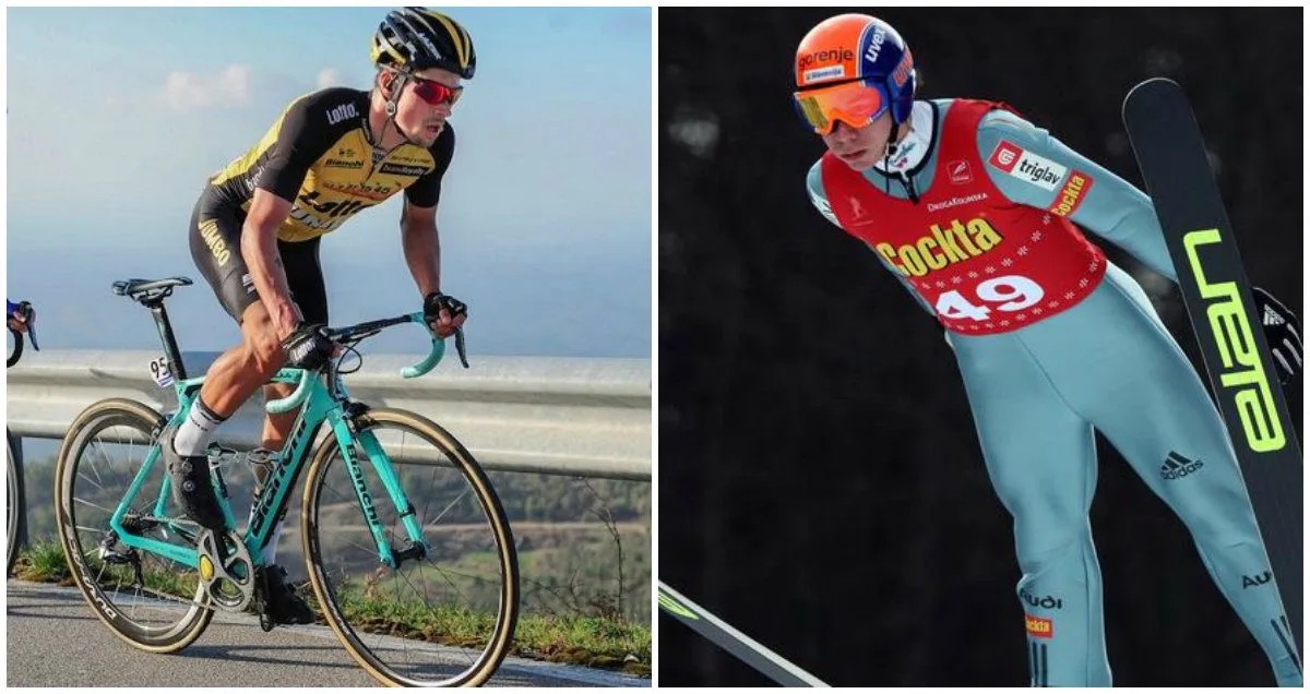 Uno de los favoritos del Tour de Francia es también campeón de salto de esquí