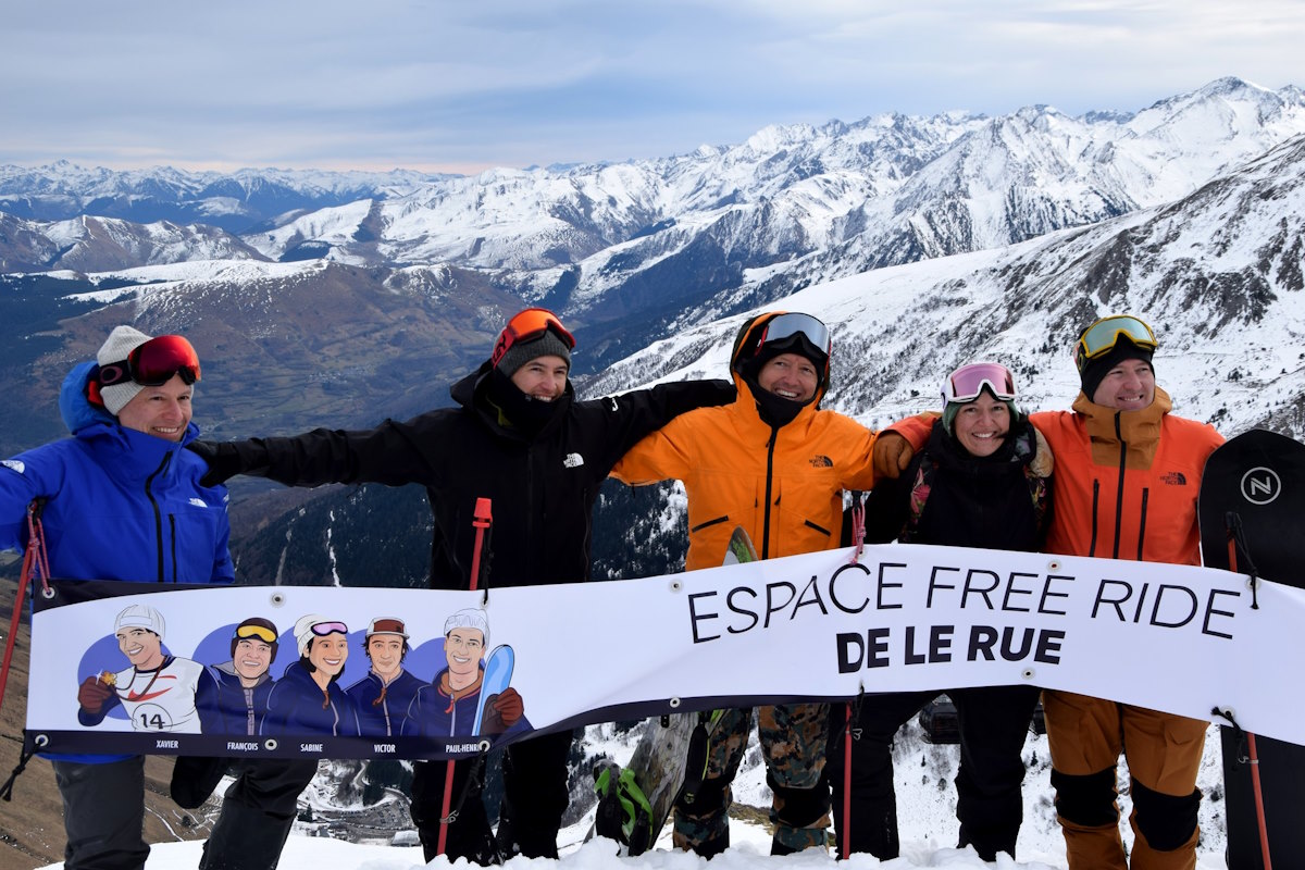 El legado de los de Le Rue: Nuevo espacio freeride en Saint-Lary-Soulan