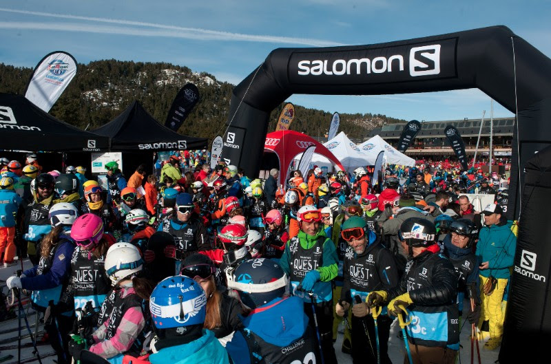 Se celebra un Salomon Quest Challenge de récord en Masella