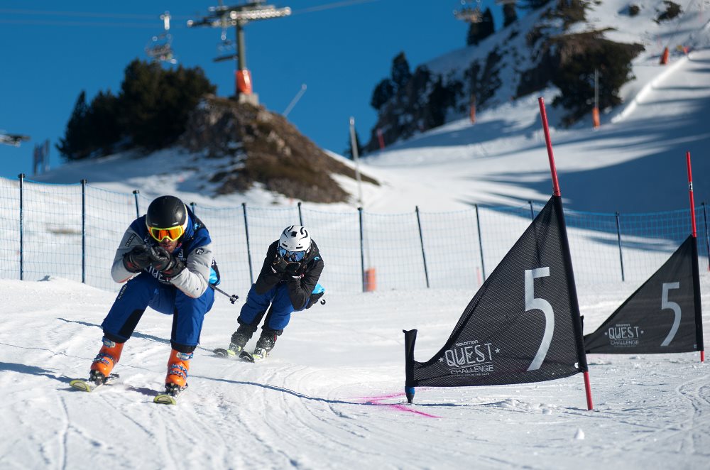 Llega a Sierra Nevada la competición más divertida, el Salomon Quest Challenge 