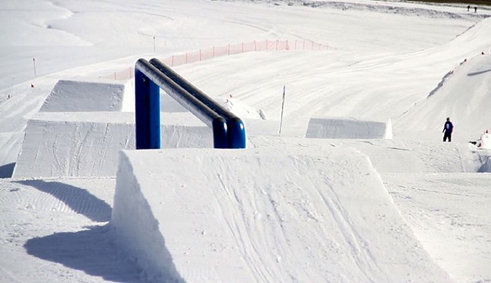 Todo a punto para el nuevo snowpark by Salspark en Baqueira Beret