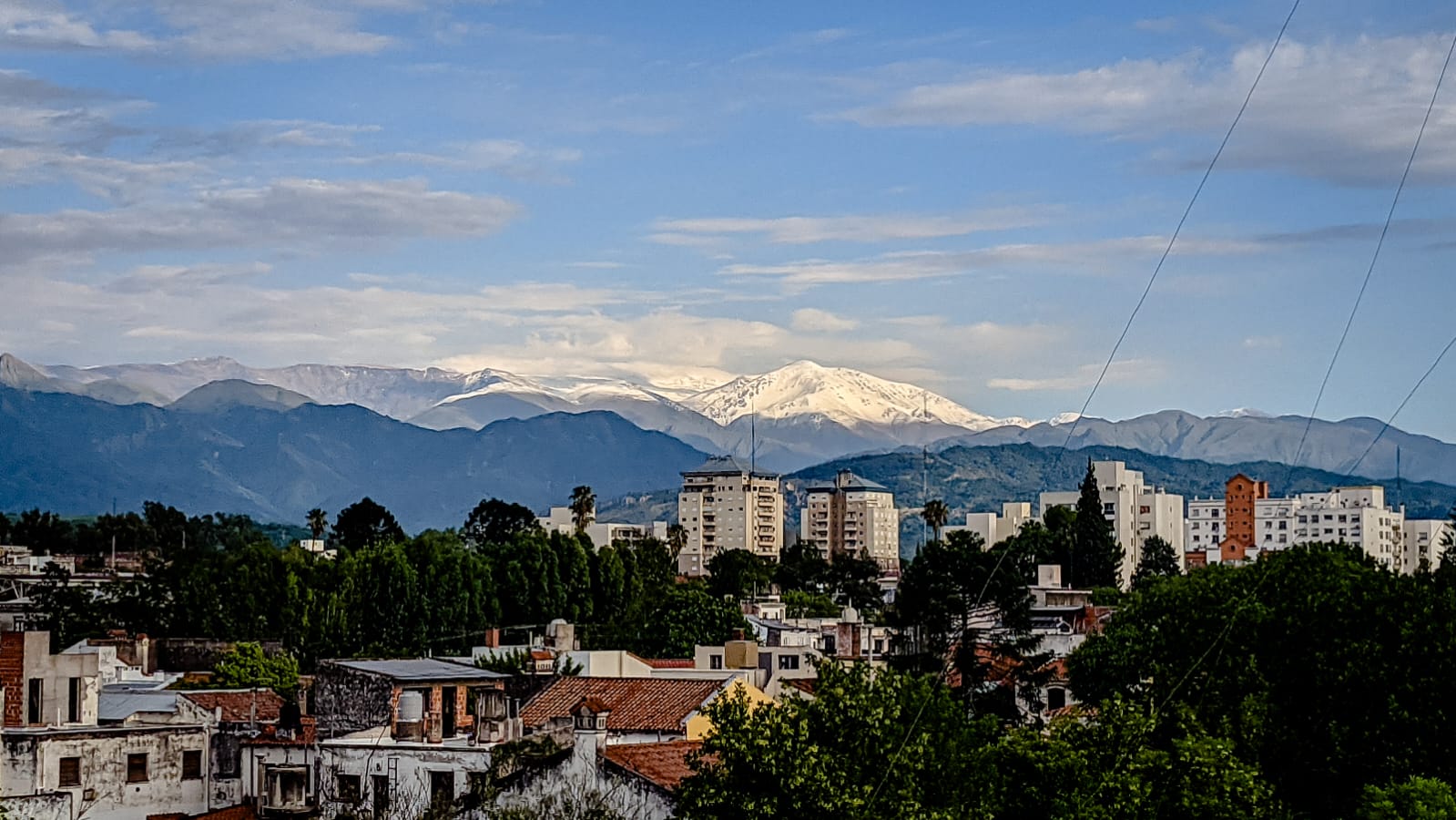 Insólitas nevadas en pleno verano en Argentina