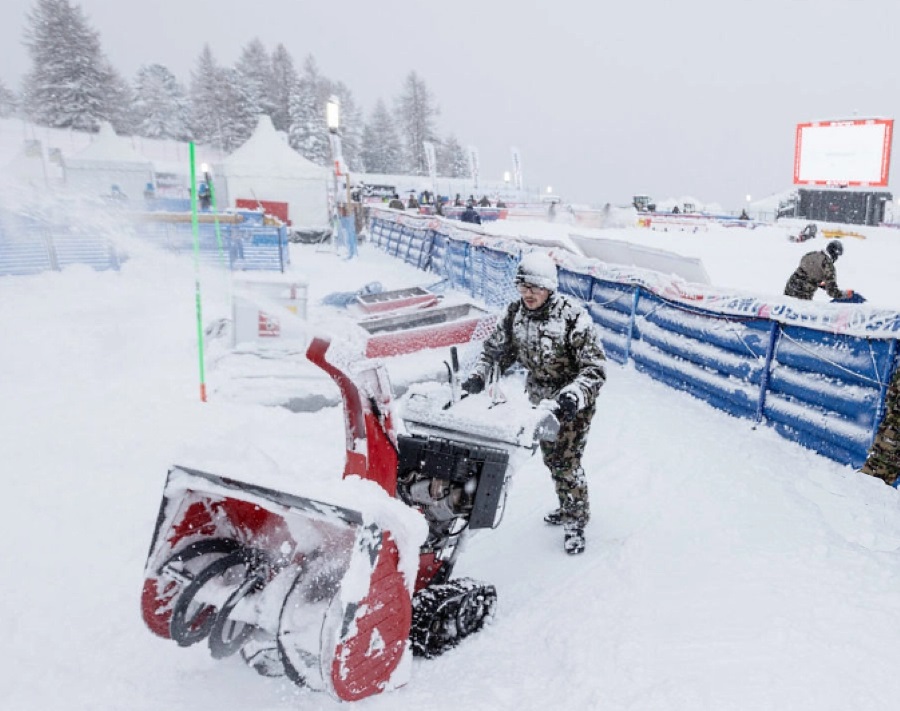 Aplazado hasta el lunes el segundo gigante de Santa Caterina por la nevada