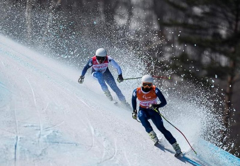 Jon Santacana y Miguel Galindo se adjudican la medalla de plata en Supercombinada