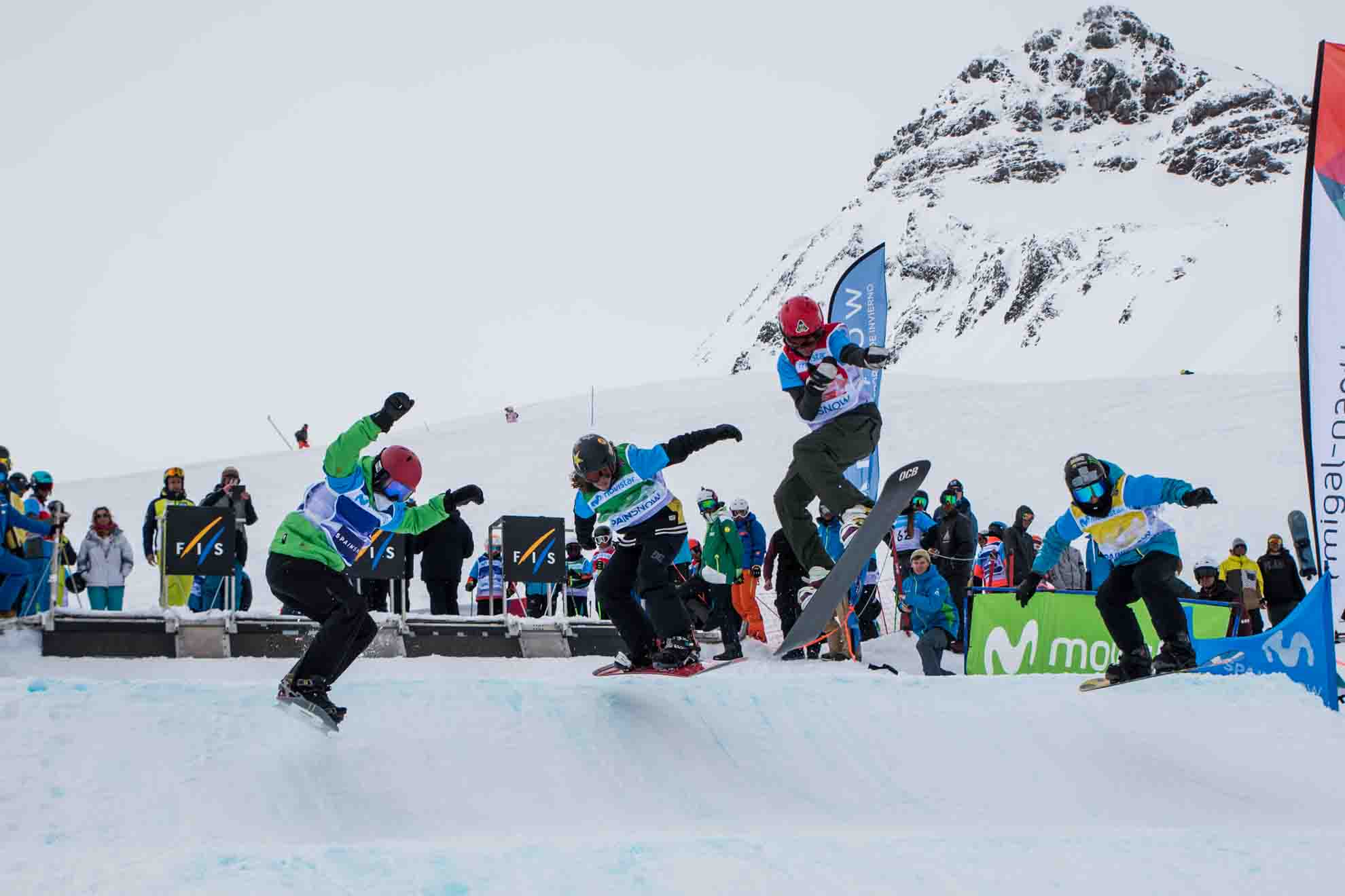 Toda la emoción del snowboardcross y skicross llega a Formigal con la Copa de España Movistar