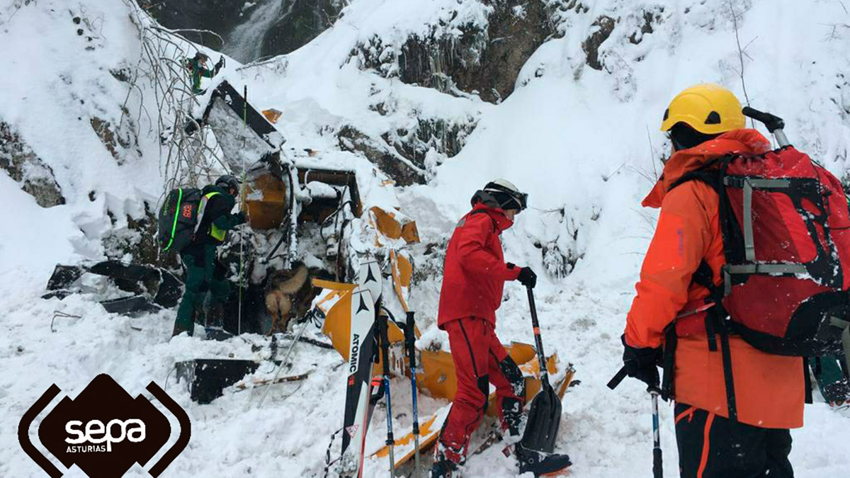 ¿Por qué la víctima del alud de San Isidro permanece aún enterrada bajo la nieve?