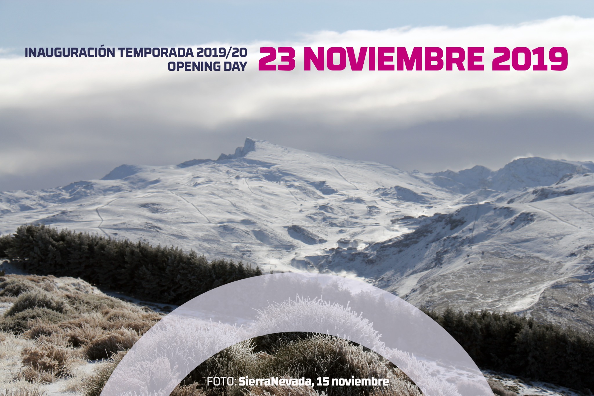 Sierra Nevada iniciará la temporada de invierno el 23 de noviembre