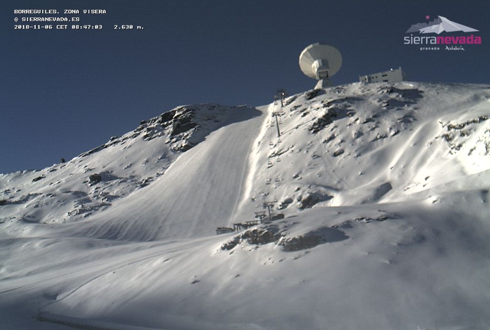 Sierra Nevada podría adelantar el inicio de la temporada de esquí al 17 de noviembre