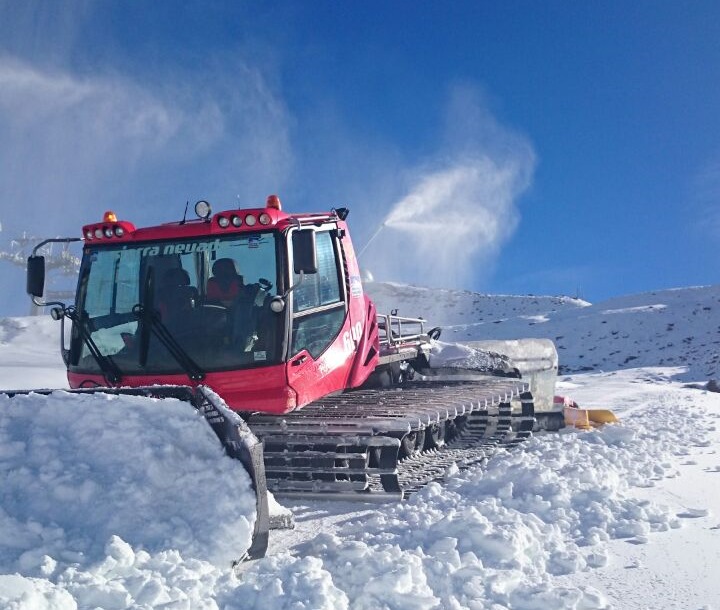 Sierra Nevada comienza el pisado de pistas