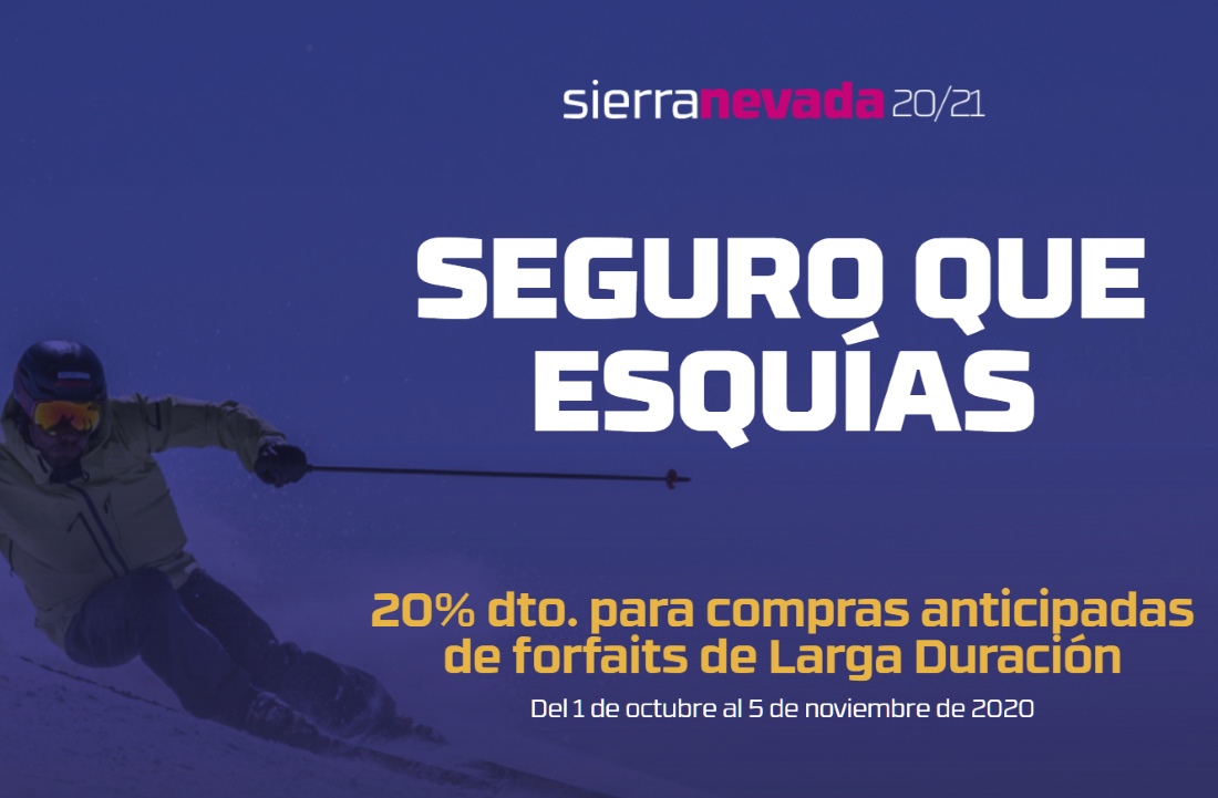 Todos los detalles de los Forfaits de Temporada de Sierra Nevada (Precios y Garantía Covid)