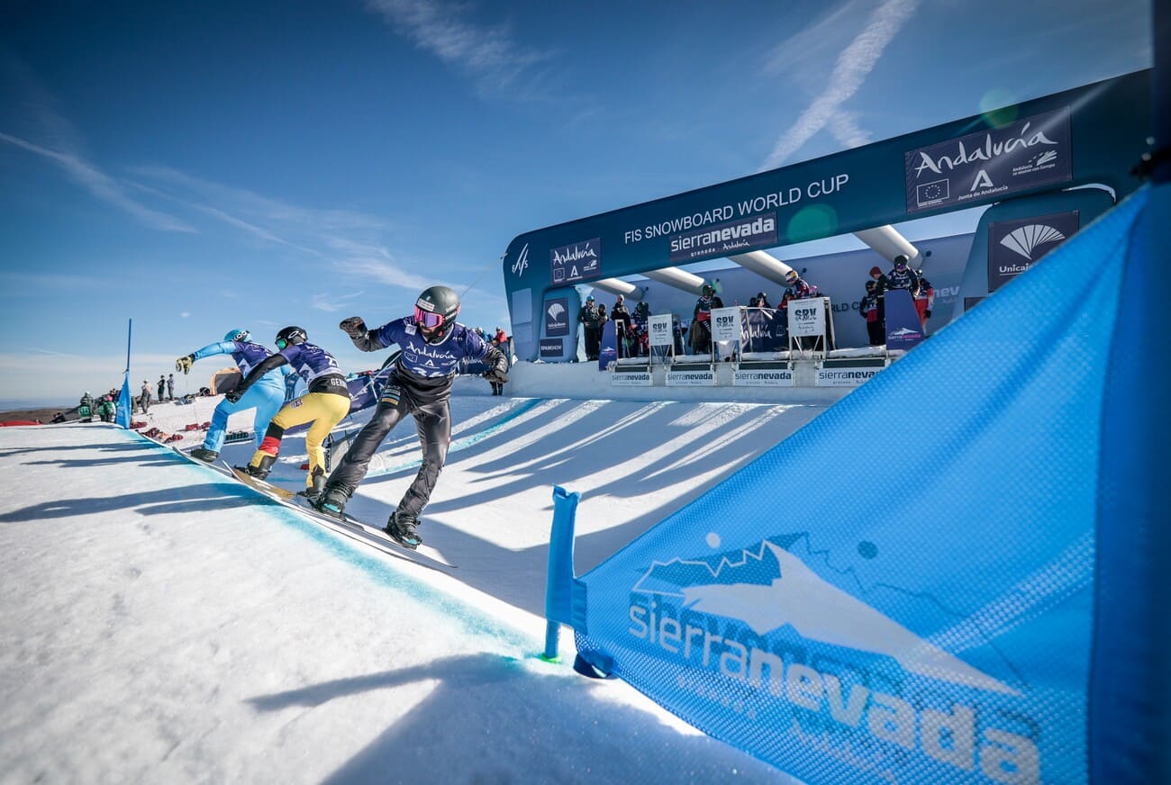 Pistoletazo de salida a los preparativos en Sierra Nevada para la doble Copa de Mundo de SBX