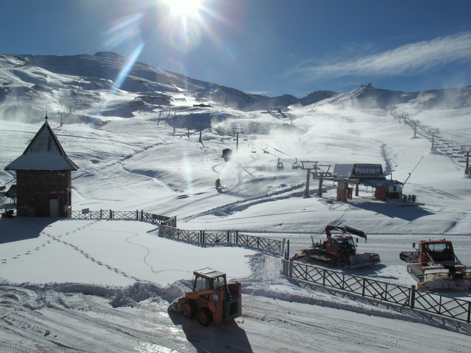 Sierra Nevada adelanta la apertura de la temporada al próximo sábado 23