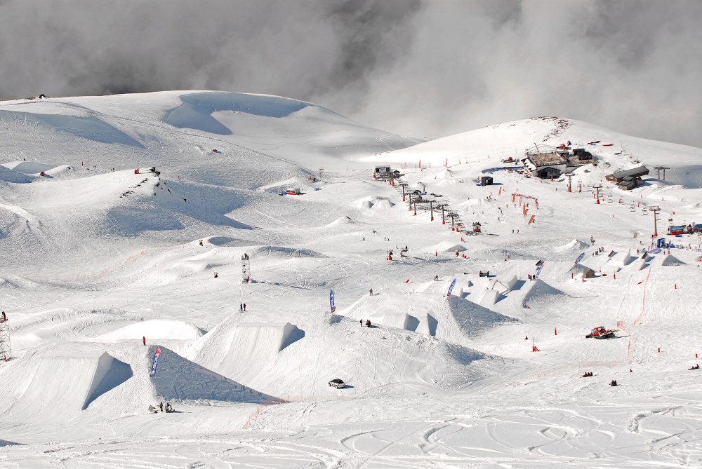 Sierra Nevada incluye plataformas de tierra en la línea de slopestyle del Mundial 2017 