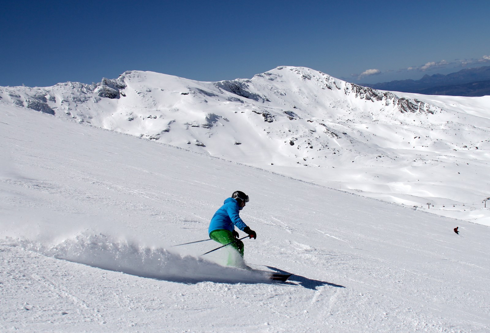 Sierra Nevada llega al fin de semana con hasta 3 metros de nieve y 103 km esquiables