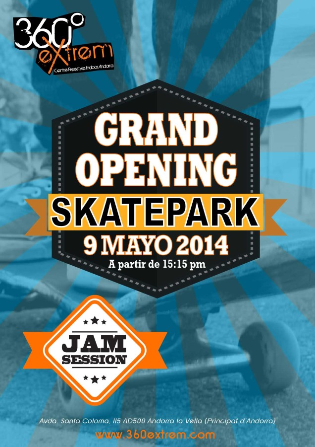 Gran inauguración del Skatepark Indoor Andorra