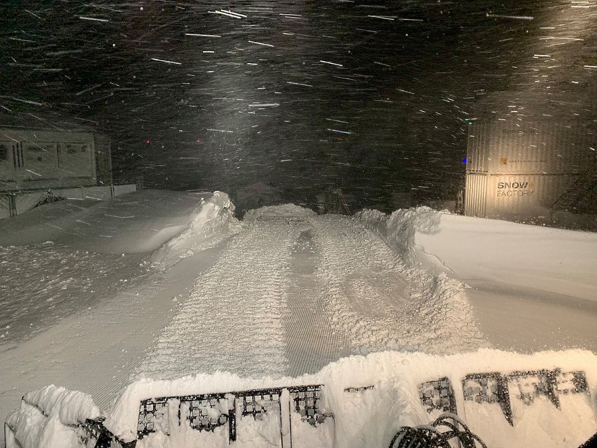 Se baten récords de nieve en Escocia con las estaciones de esquí cerradas