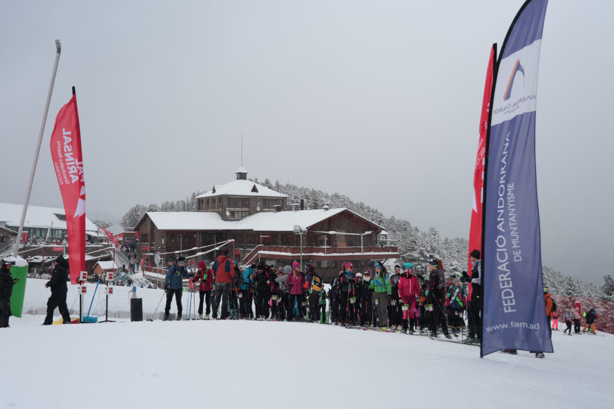 Skimo Femení: 315 participantes en una edición de éxito en Pal Arinsal