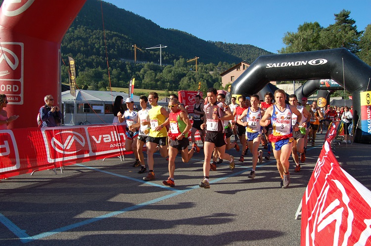 Arinsal acoge la SkyRace Comapedrosa 