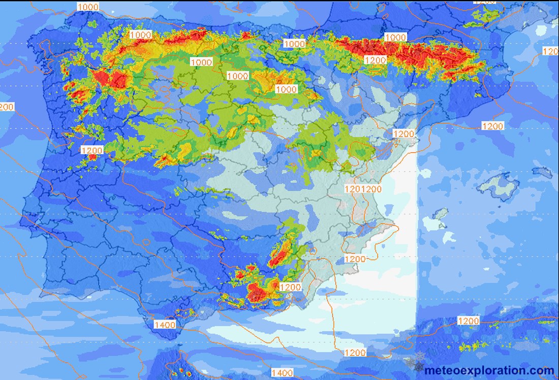 Regresa el invierno en primavera con lluvias, bajada de los temperaturas y nevadas