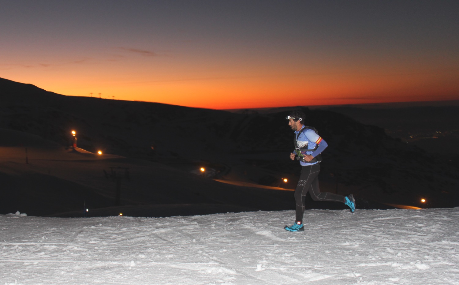 Jacob Gutiérrez y Silvia Lara vencedores, por tercera vez, del snow running de Sierra Nevada