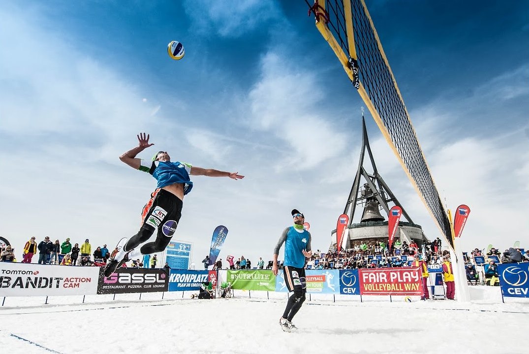 El viernes 2 de agosto llega el Snow Volley al Cerro Catedral 