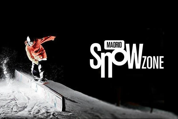 Los amantes del freestyle pueden disfrutar de un buen snowpark en el Madrid Snowzone