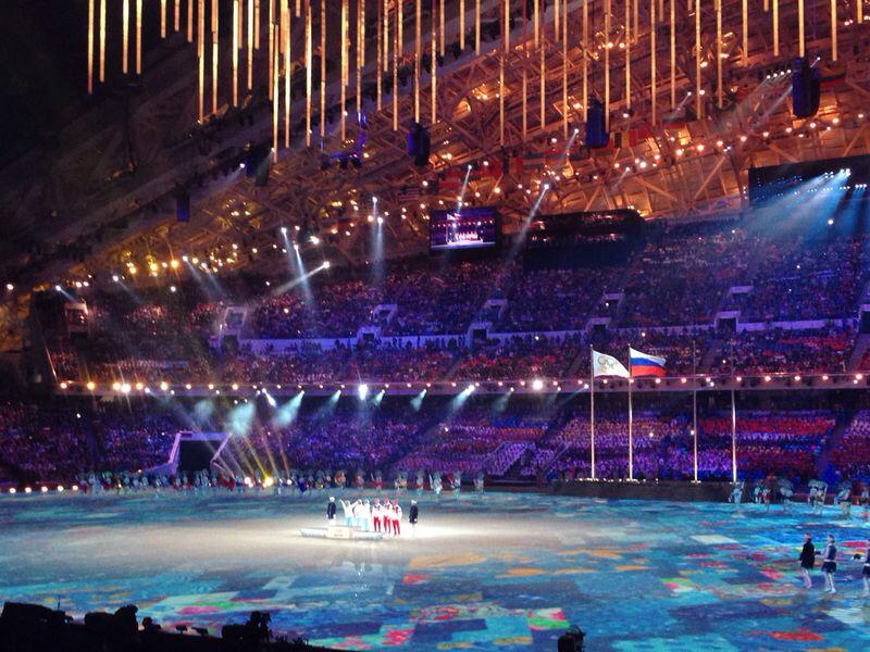 Ceremonia de clausura de los Juegos Olímpicos Sochi'14