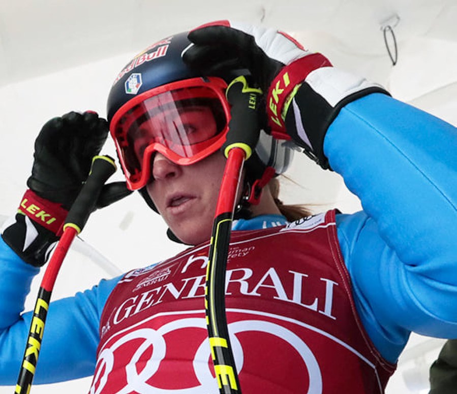 Sofia Goggia "vuela" en el descenso de Lake Louise