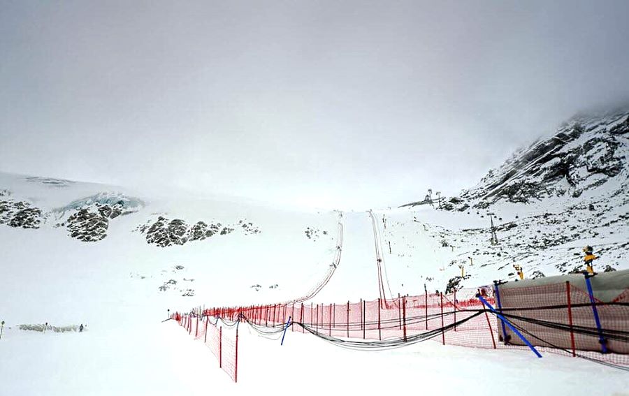 Vientos de 100 km/h obligan a cancelar el gigante masculino en Sölden