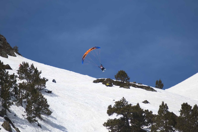 Omar Zaiter, campeón de la prueba de slalom en Vallnord Speed Contest