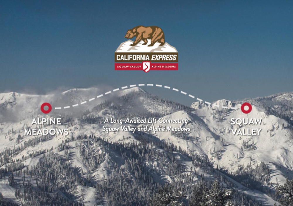  El futuro telecabina que conectará Squaw Valley y Alpine Meadows da un paso de gigante